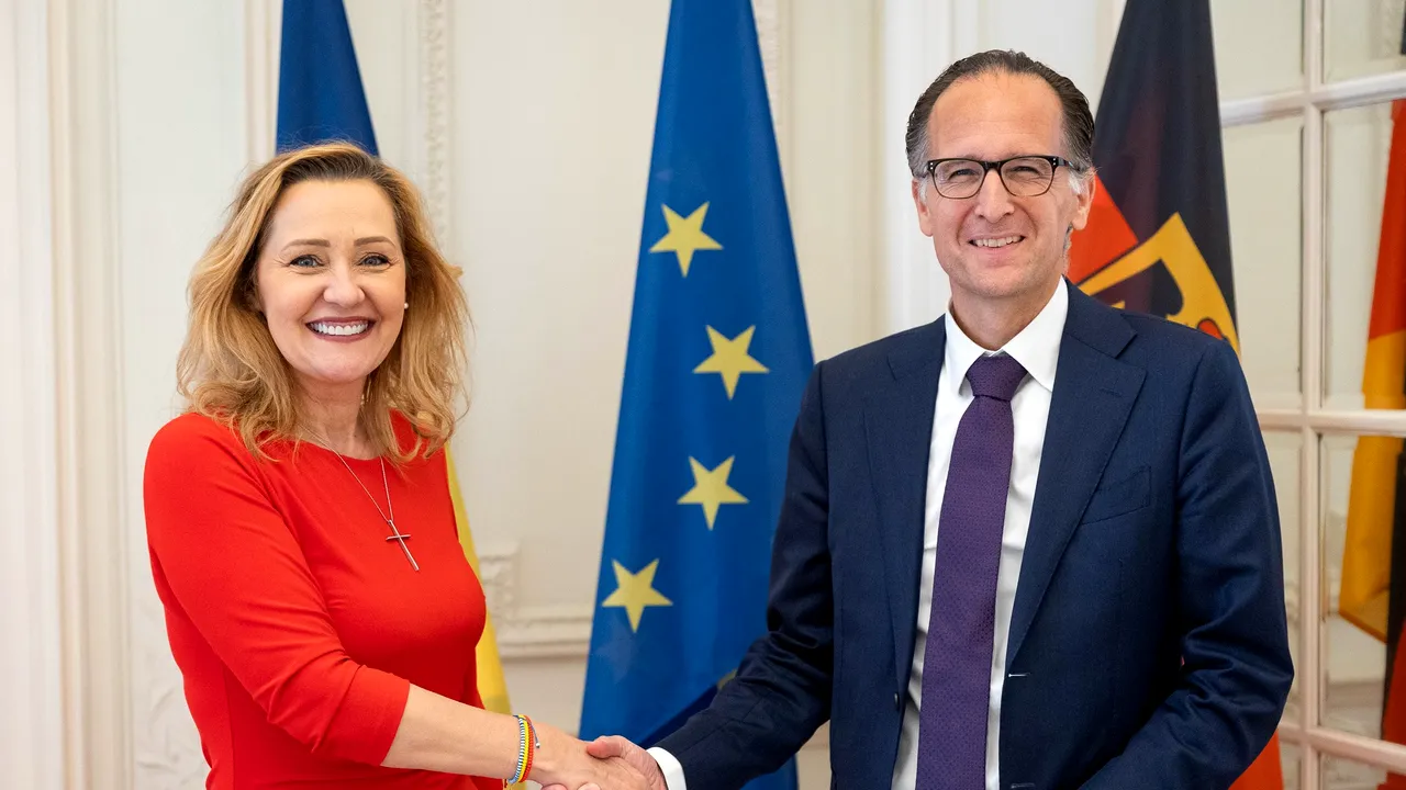 Lasconi, întâlnire cu ambasadorul Germaniei la Bucureşti