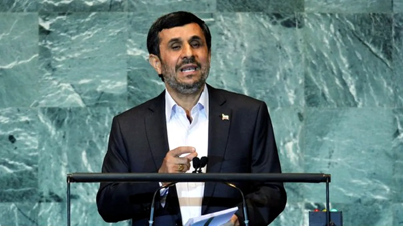 Mahmoud Ahmadinejad acuză Occidentul că poartă un 