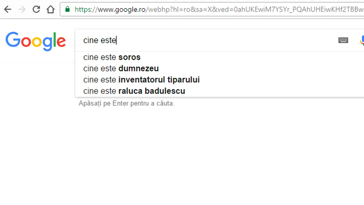 Cele mai populare căutări ale românilor pe Google în 2016. De la 