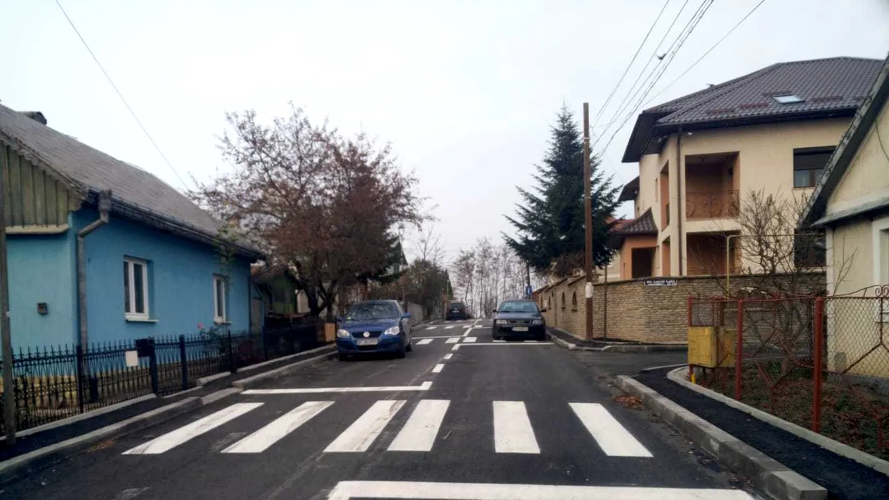 Strada din România cu 9 treceri de pietoni pe o distanţă de 300 de metri | GALERIE FOTO