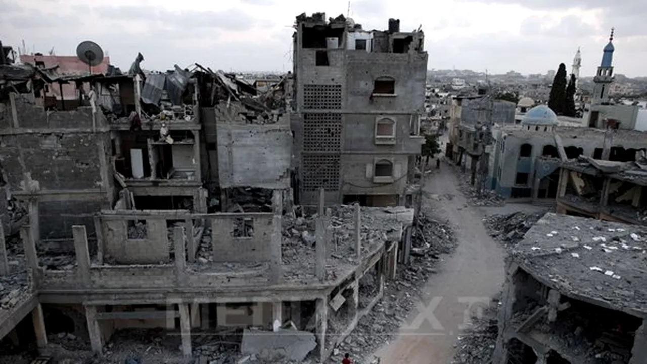 Israelul a atacat poziţii Hamas din Fâşia Gaza, în replică la un atac cu rachetă