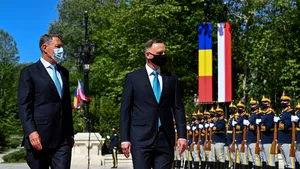 Iohannis şi Duda, discuţii despre calea ferată şi drumul dintre porturile Constanţa şi Gdansk