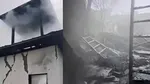 Clopotnița unei biserici din Vâlcea a ars. De la ce a pornit incendiul?