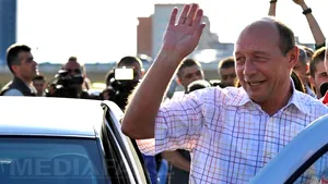 Traian Băsescu se află în vacanţă la Neptun