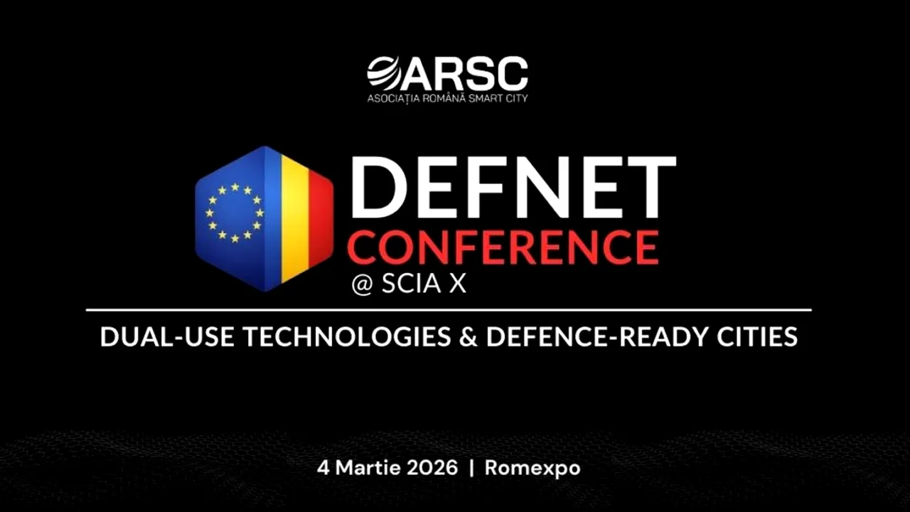 România aduce în prim-plan tehnologiile Dual-Use și conceptul de Defence-Ready Cities la SCIA X 2026