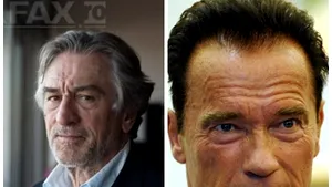 Dispută legată de Alegerile din SUA: Robert De Niro refuză să se fotografieze cu Arnold Schwarzenegger