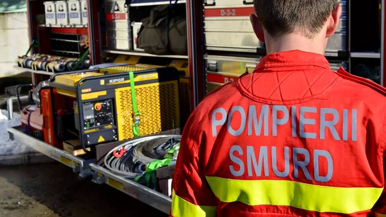 Doi adulţi şi doi copii au ajuns la spitalul din Miercurea Ciuc cu arsuri grave după ce locuinţa lor a luat foc