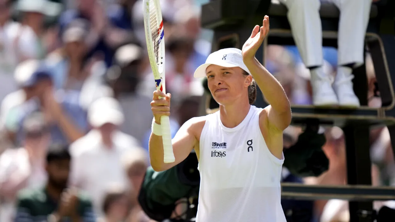 Wimbledon 2026: Iga Swiatek o învinge pe Pliskova și intră într-un club select al tenisului mondial