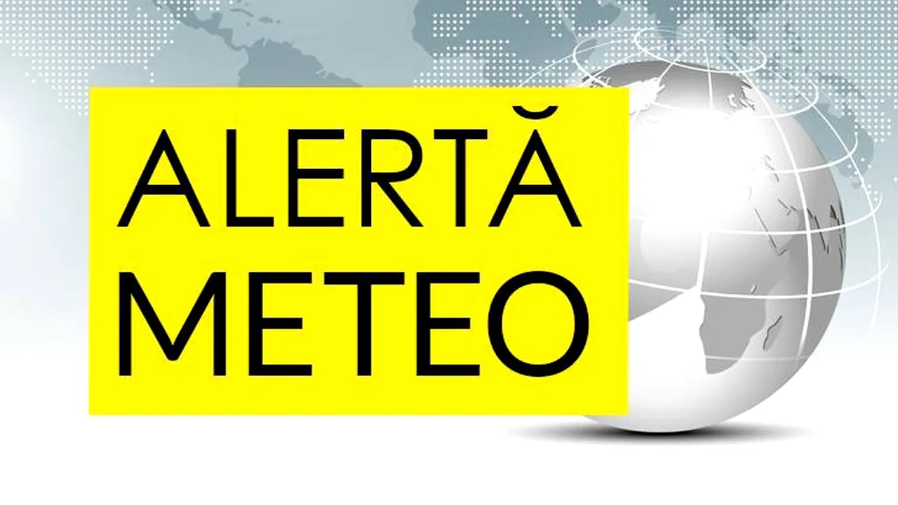 Avertizare ANM: Cod portocaliu de viscol extinsă pentru patru judeţe de munte/ Cod galben de vânt puternic în şapte judeţe