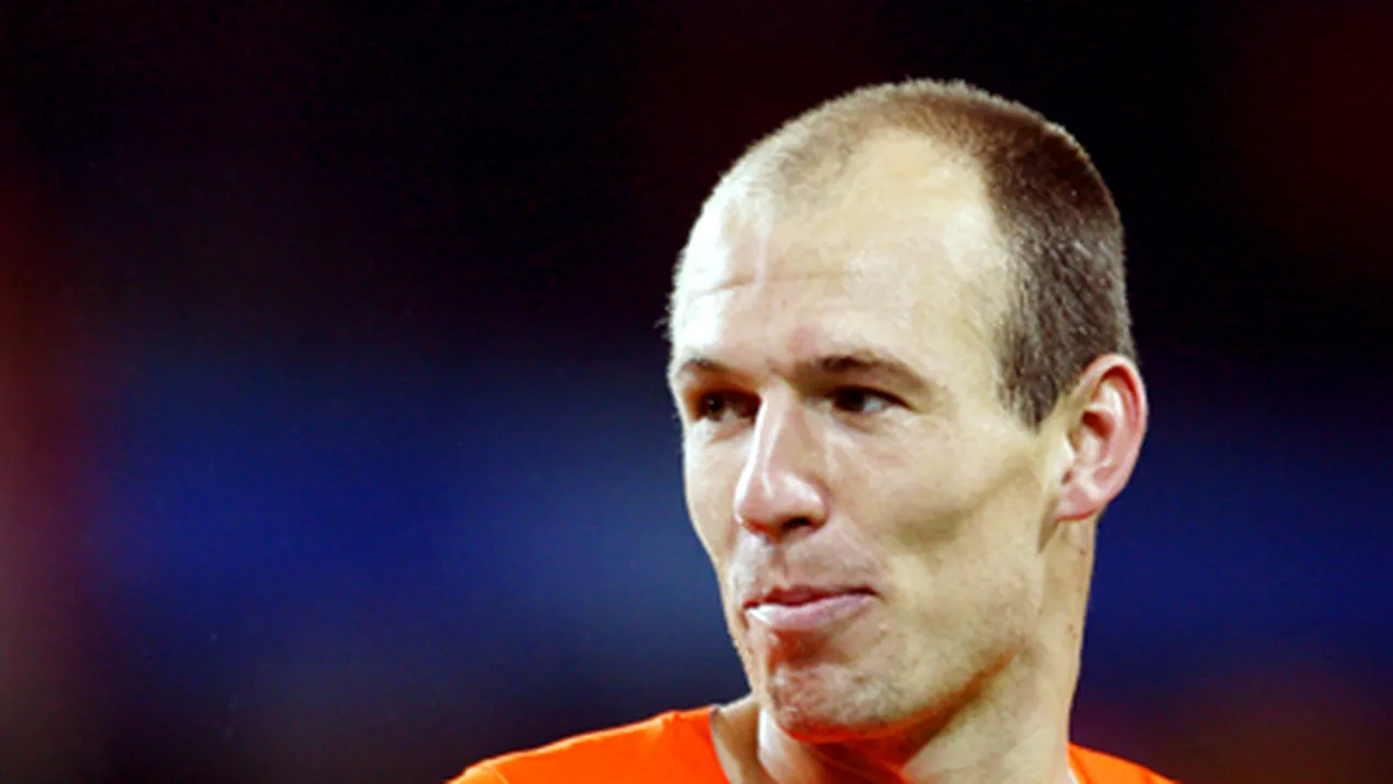 Arjen Robben: Franck Ribery merită Balonul de Aur