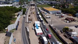 Inaugurare pe Centura Capitalei. Traficul rutier se deschide pe Pasajul Mogoşoaia cu şase luni înainte de termen