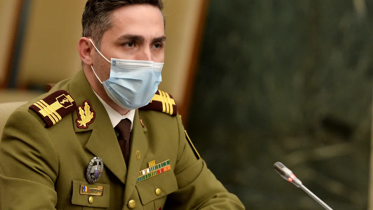 Avertisment de la Valeriu Gheorghiţă: La sfârşitul lunii august, nouă din 10 cazuri de COVID-19 vor fi cu tulpină Delta