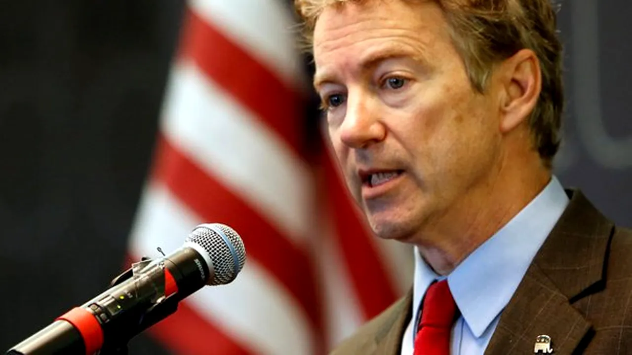 Senatorul republican Rand Paul a susţinut un discurs de peste zece ore împotriva reformei NSA