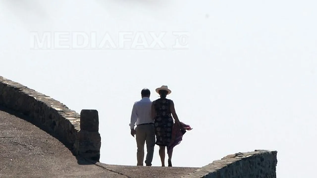 Hollande, Sarkozy şi Chirac, vecini în timpul vacanţei, în sud-estul Franţei - FOTO