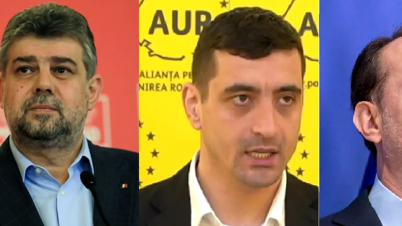 Sondaj INSCOP: AUR, pe locul 2 în preferinţele românilor. Ce partid se află pe primul loc 