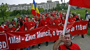 1 Mai, sărbătorit de simpatizanţii PSD în Parcul Izvor