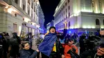 Percheziții la protestatarii violenți din zona sediului BEC