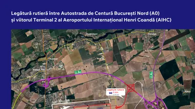 ECONOMIC CNIR lansează în licitaţie conexiunea strategică între Autostrada A0 şi Aeroportul Otopeni. Care este valoarea estimată a investiției