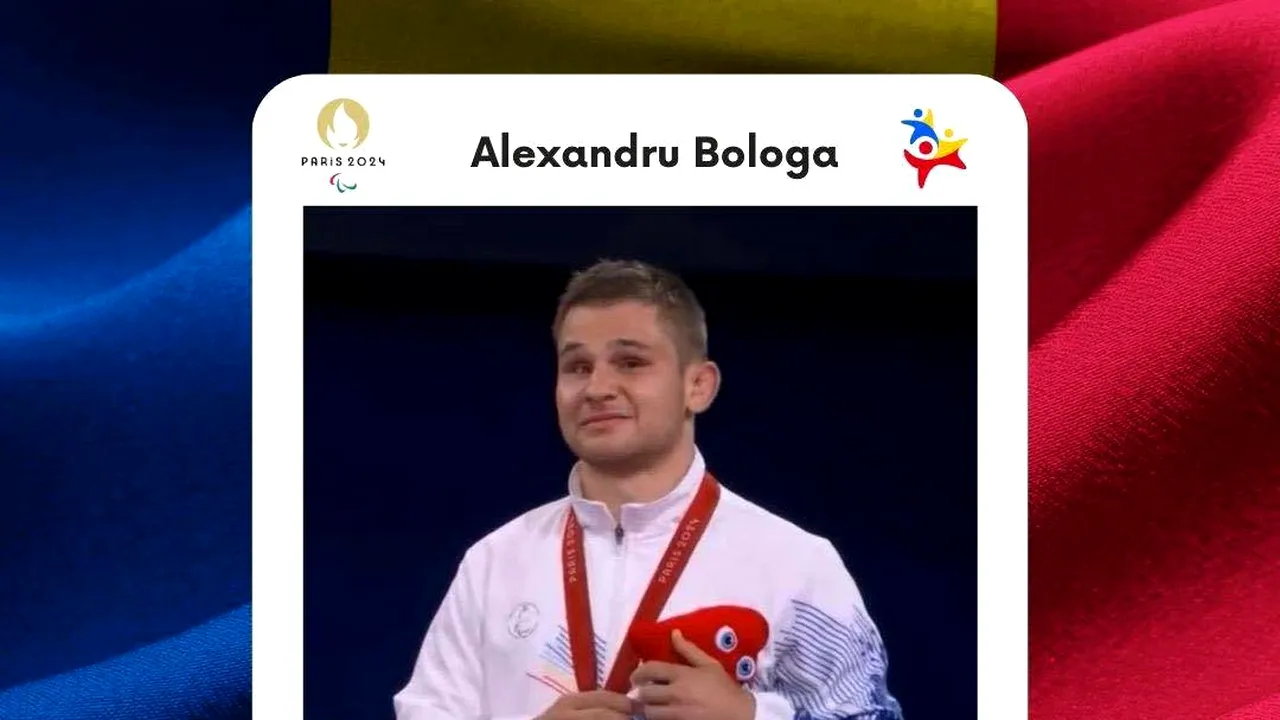 Închiderea Jocurilor Paralimpice. Purtătorul de drapel al delegaţiei române - Alexandru Bologa