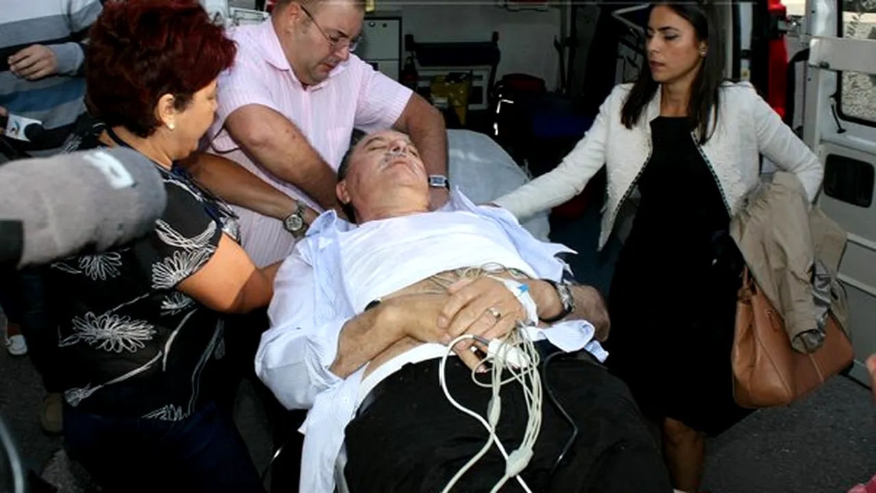 Constantin Nicolescu, internat în Spitalul Floreasca cu sindrom coronorian acut
