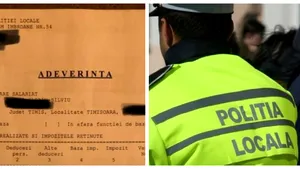 Cât câştigă în realitate un poliţist local. Un agent şi-a publicat fluturaşul şi îl acuză pe ministrul Marcel Vela de dezinformare în masă