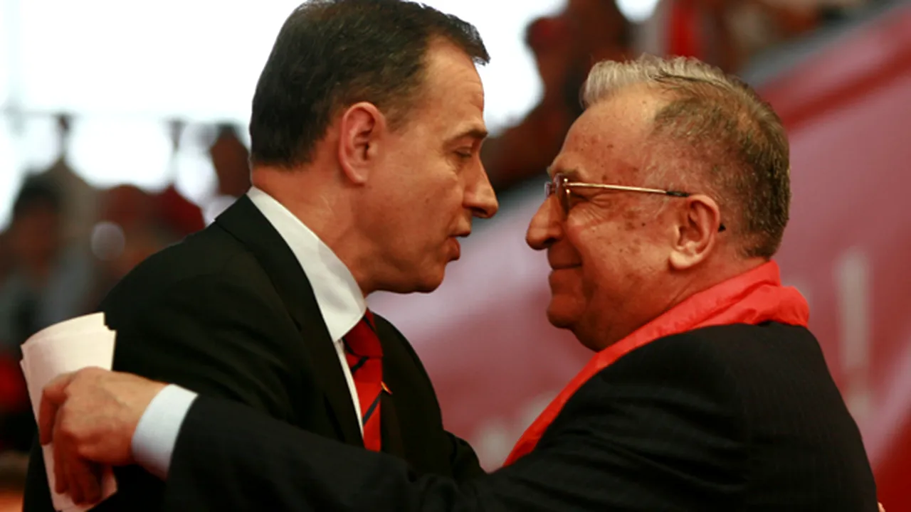 Geoană a preluat ştafeta de la Iliescu