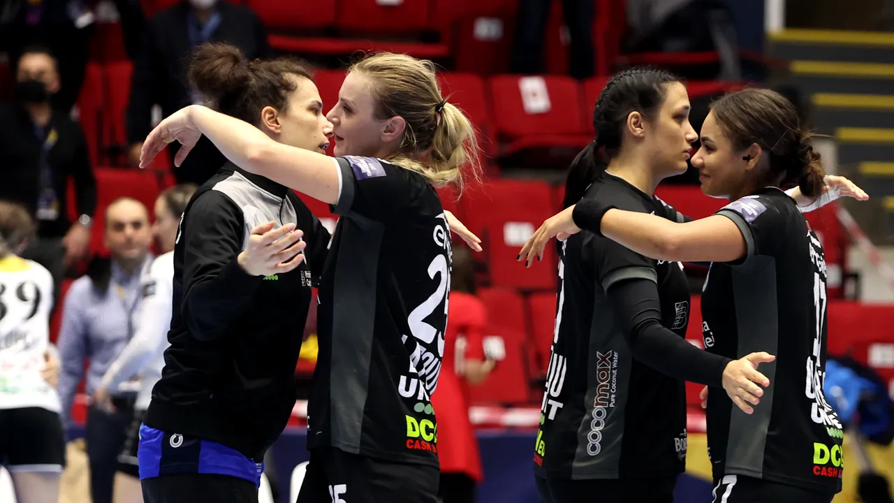 CSM Bucureşti s-a calificat în sferturile de finală ale Ligii Campionilor