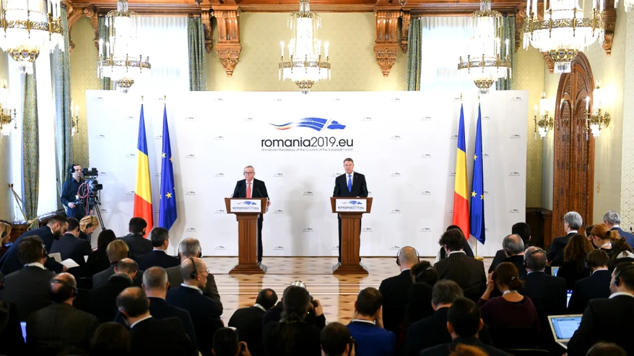 VIDEO | Jean-Claude Juncker, primit de Klaus Iohannis la Cotroceni | Iohannis: Statul de drept din Romania nu e negociabil. Discuţiile nu îmbunătăţesc imaginea ţării/ Juncker: Nu trebuie să exportăm în Europa conflicte interne