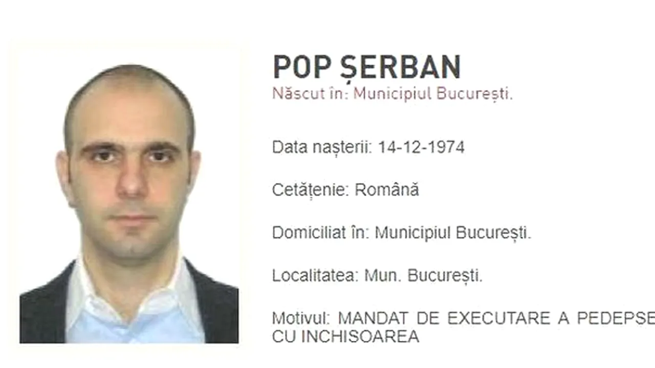 Şerban Pop, fostul şef al ANAF condamnat în dosarul Bica, a fost arestat în Italia
