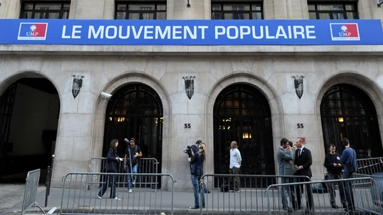Sediul din Paris al partidului lui Nicolas Sarkozy, percheziţionat de poliţie