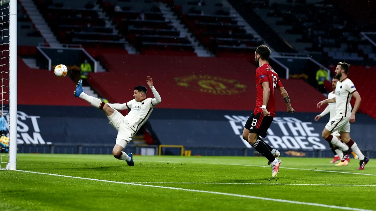 Manchester United 6-2 AS Roma. Trupa lui Solskjær se impune la scor de tenis şi este ca şi calificată în finala Europa League