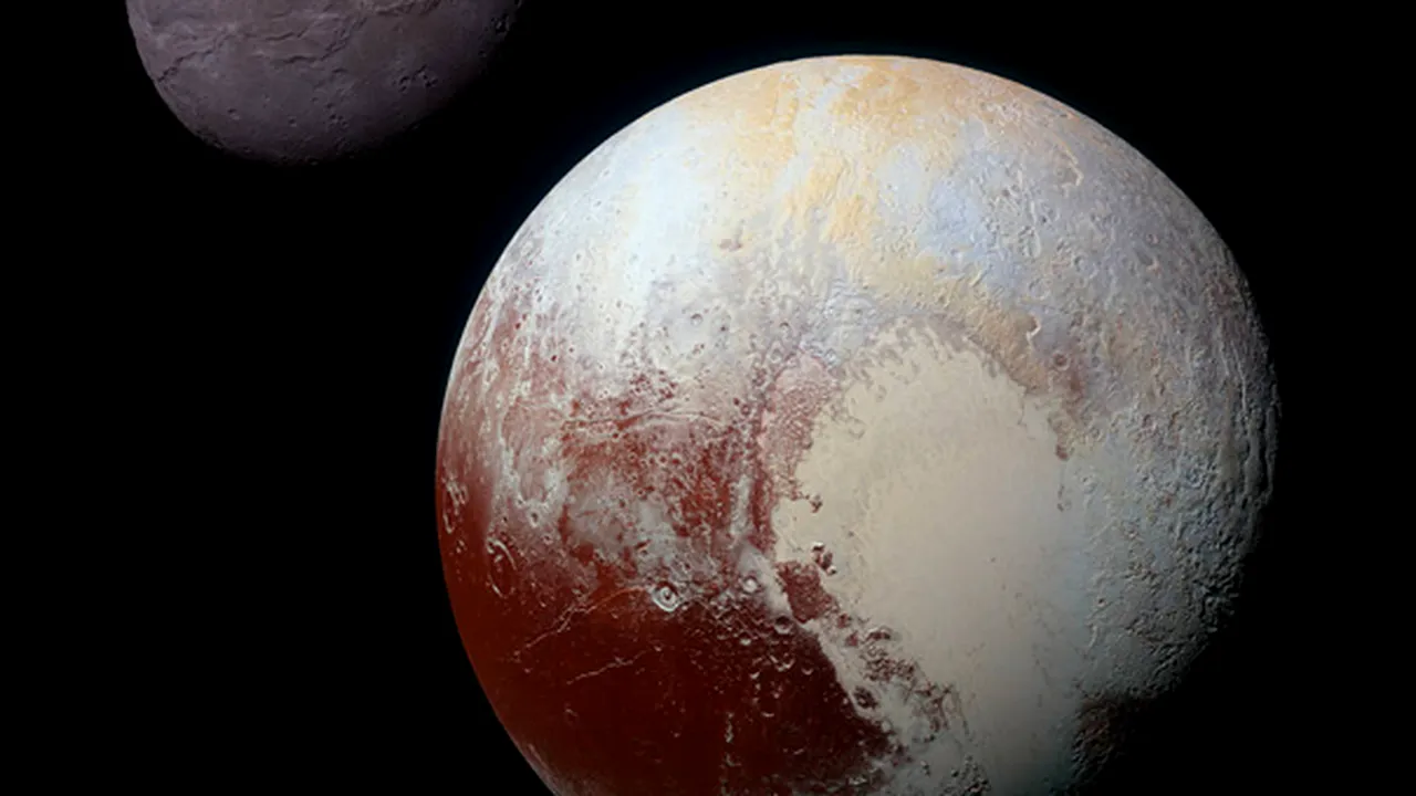 NASA a anunţat noua descoperire despre Pluto: „Cer” ALBASTRU şi regiuni de APĂ ÎNGHEŢATĂ, pe planeta pitică - FOTO, VIDEO