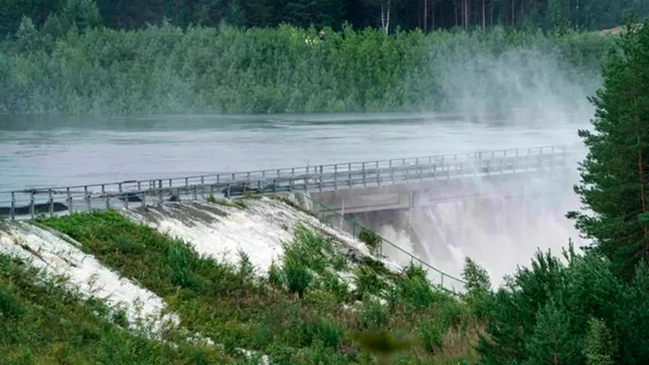 Un baraj din Norvegia s-a rupt, iar o centrală electrică a fost scufundată

