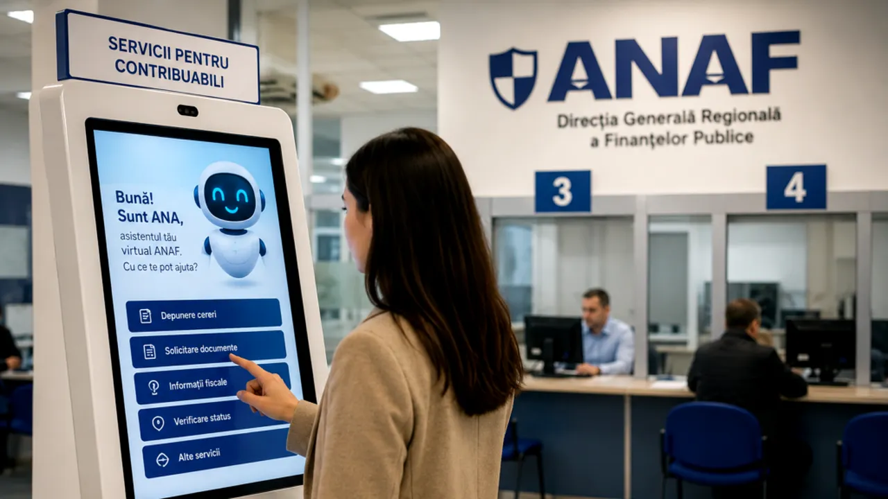 ANAF pregătește „roboței” la ghișee pentru contribuabili. Proiect pilot cu terminale digitale în București