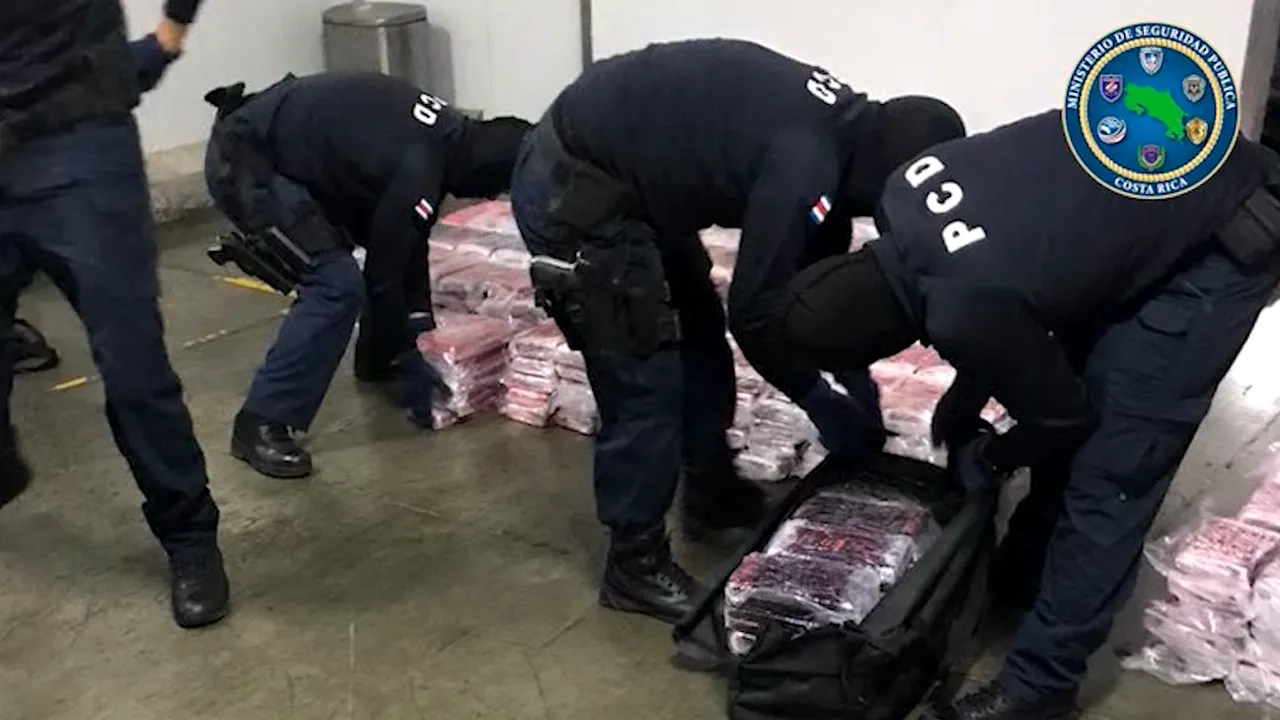 Cea mai mare captură din istoria ţării. Câte tone de cocaină au descoperit autorităţile din Costa Rica asupra unui bărbat