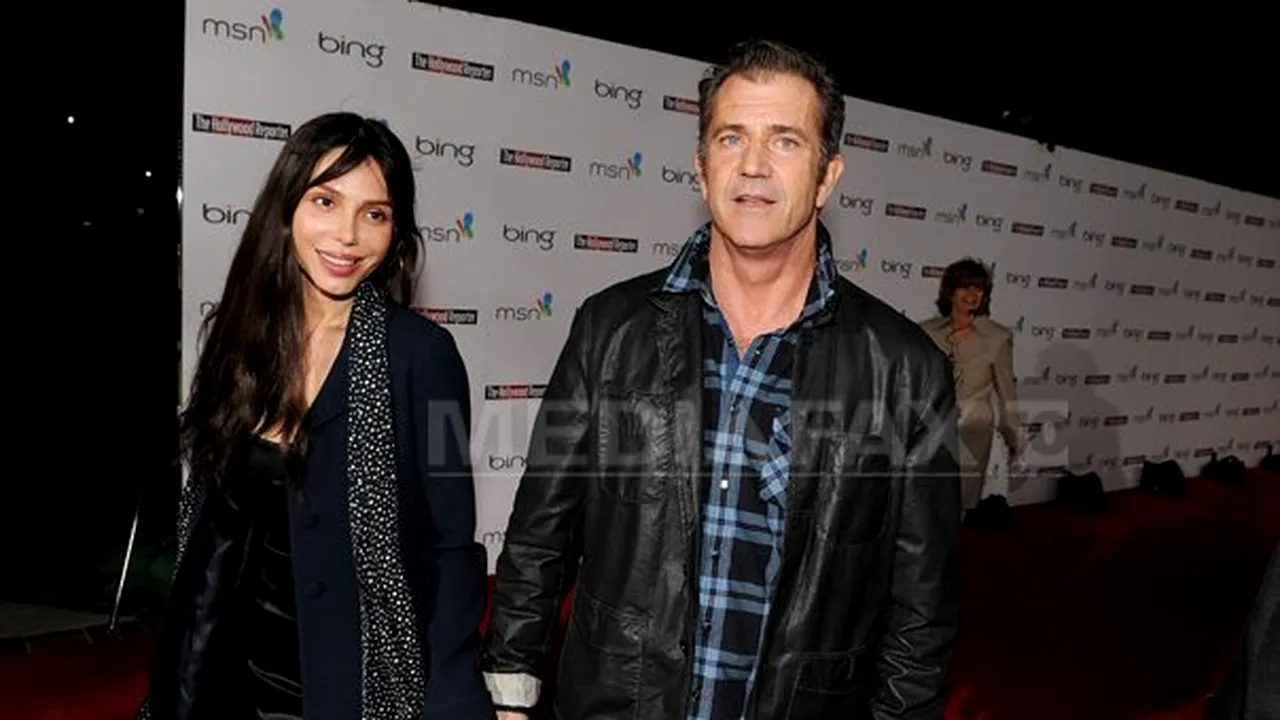 Mel Gibson a solicitat un ordin de restricţie împotriva fostei sale iubite, Oksana Grigorieva