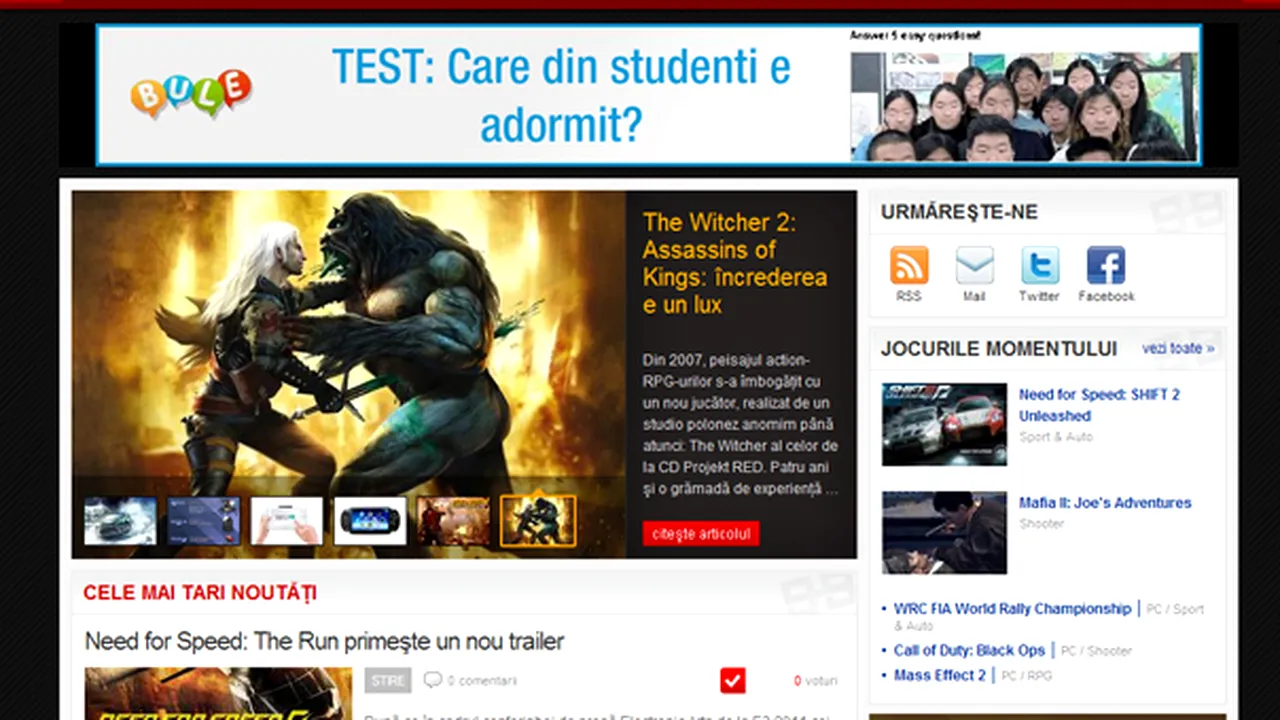 Go4it.ro a lansat go4games.ro - site-ul celor mai buni gameri