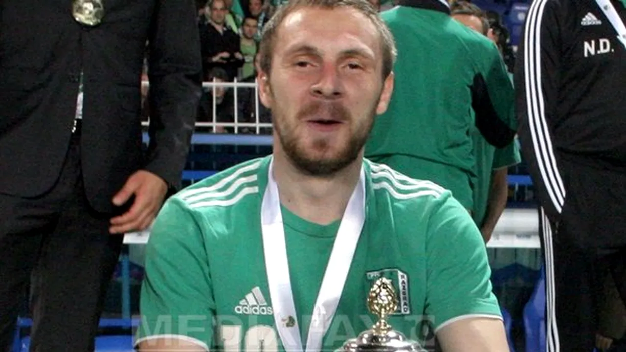 Cosmin Moţi, cel mai bun fundaş din campionatul Bulgariei în 2014