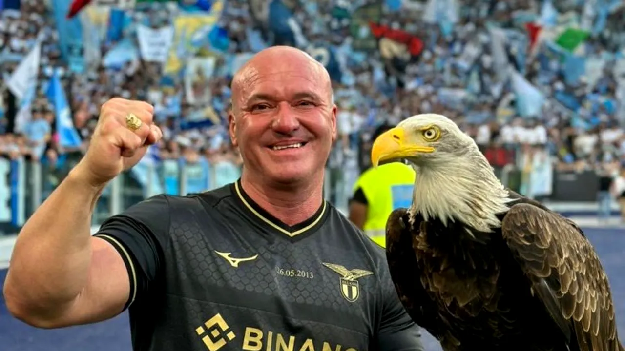 Lazio l-a concediat pe dresorul de şoimi al clubului pentru publicarea unor imagini explicite