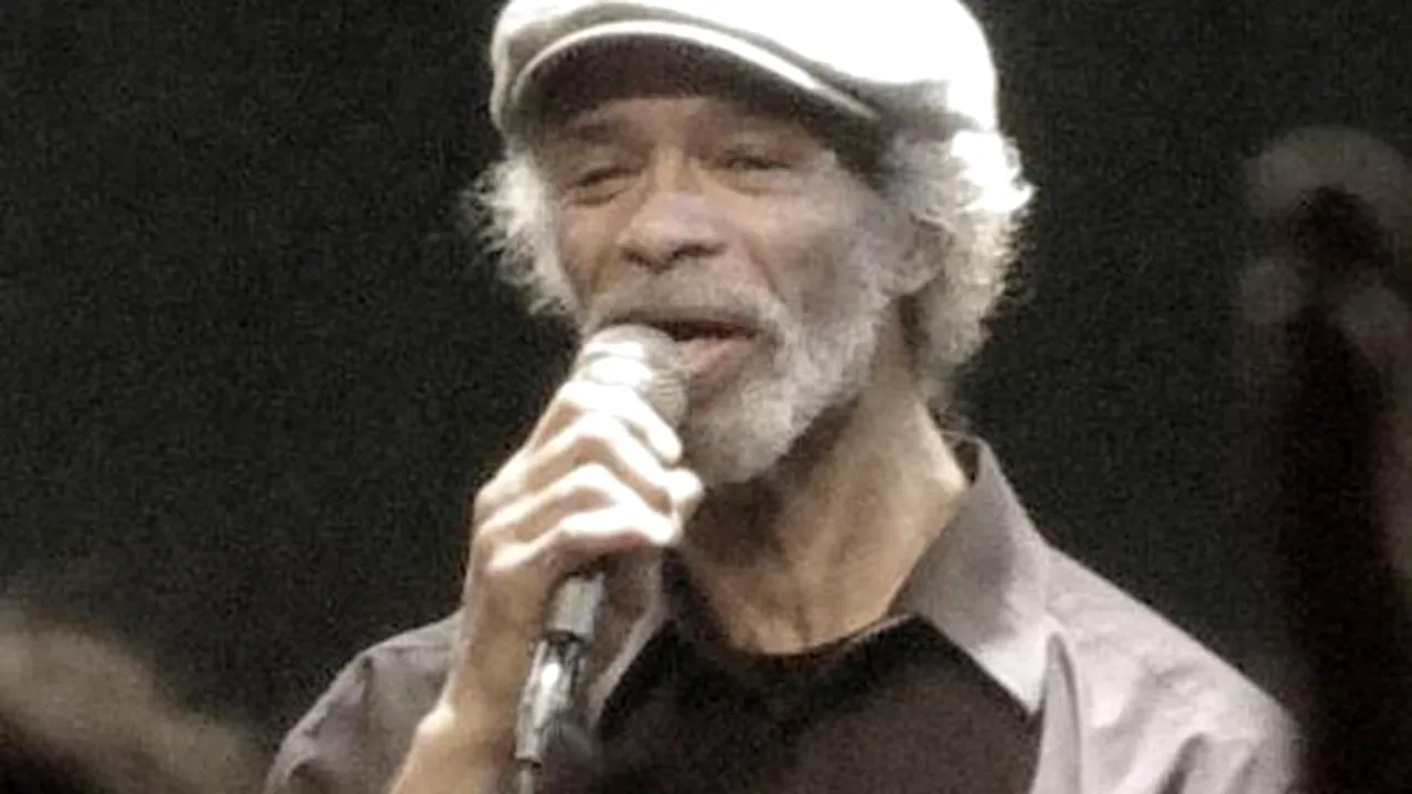 Muzicianul şi poetul american Gil Scott-Heron, 