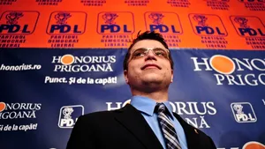 Honorius Prigoană şi-a sărbătorit ziua de naştere la sediul de campanie, alături de Elena Băsescu