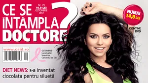 Inna vorbeşte despre sport şi diete în noul număr al revistei “Ce se întâmplă, doctore?”