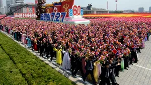 Cea mai SPECTACULOASĂ paradă militară organizată vreodată în Coreea de Nord - GALERIE FOTO, VIDEO