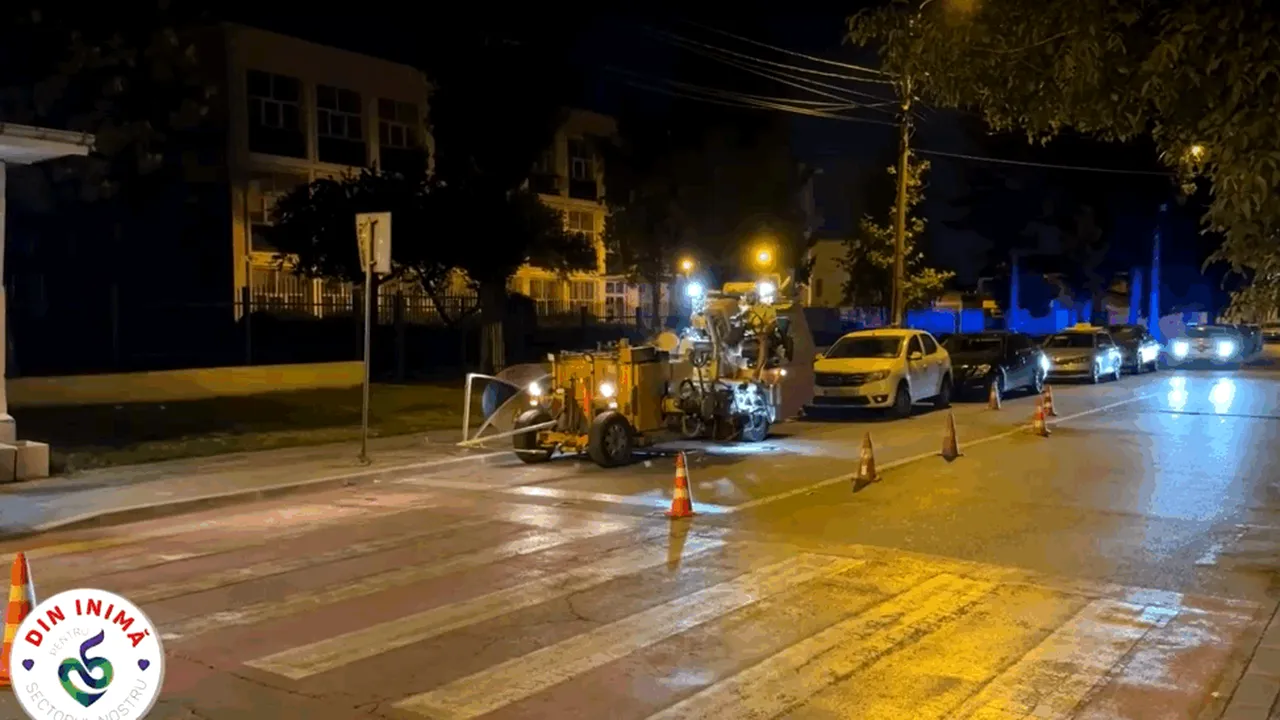 Au început lucrările de refacere a trecerilor de pietoni în apropierea unităților de învățământ (P)