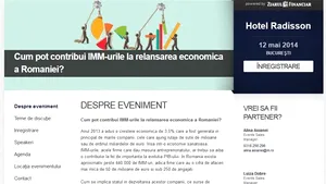 Miniştrii pentru IMM şi Buget, la conferinţa ZF pe tema contribuţiei IMM la relansarea economică