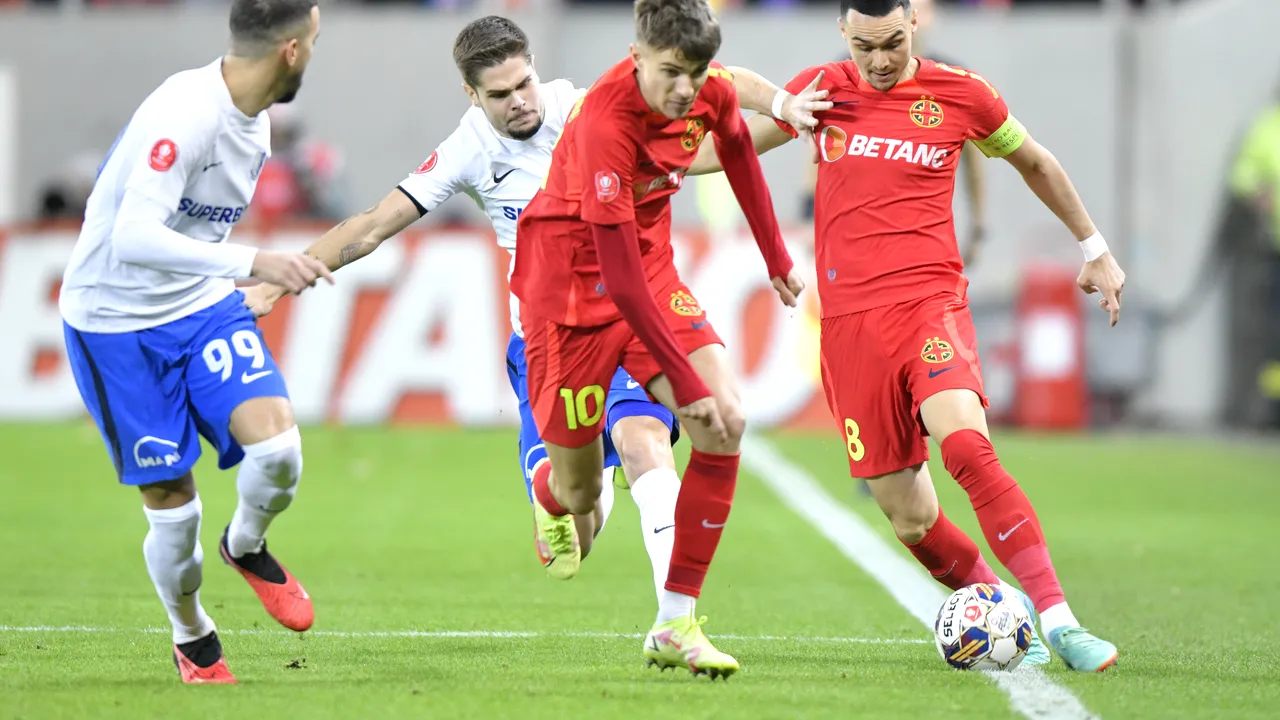 FCSB-Farul, duelul primelor clasate în play-off-ul Superligii. Roş-albaştrii au nevoie de un punct pentru a câştiga titlul