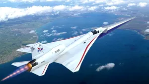 X-59, produs de NASA, este cel mai silenţios avion supersonic construit vreodată
