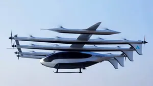 Un taxi zburător care poate transporta 10 persoane, testat cu succes în China