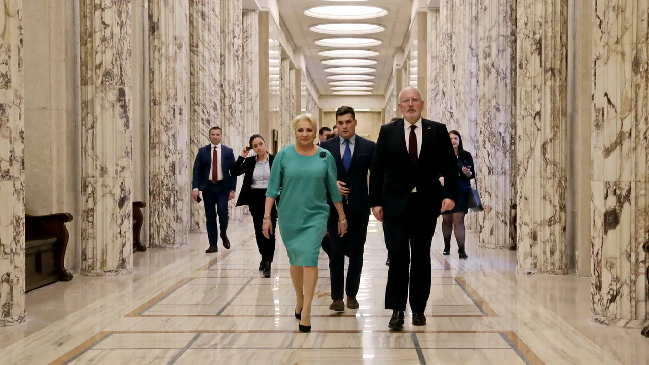 Dăncilă: Voi merge la Bruxelles să discut cu Timmermans şi cu Stanishev