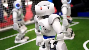Roboţii au jucat fotbal la cel mai mare târg High-Tech din Europa - FOTO, VIDEO